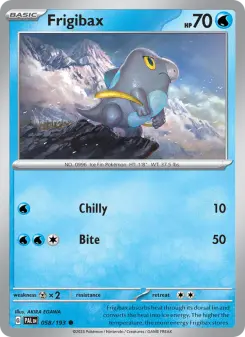 Frigibax, Paldea Evolved #58/193