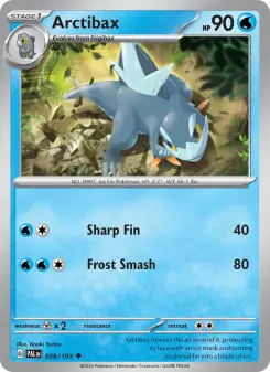 Arctibax, Paldea Evolved #59/193
