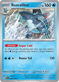Baxcalibur, Paldea Evolved #60/193
