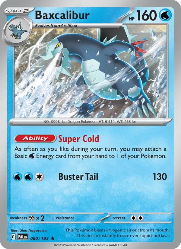 Baxcalibur, Paldea Evolved #60