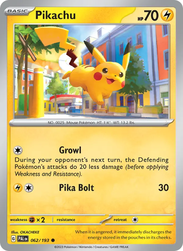 Pikachu, Paldea Evolved #62