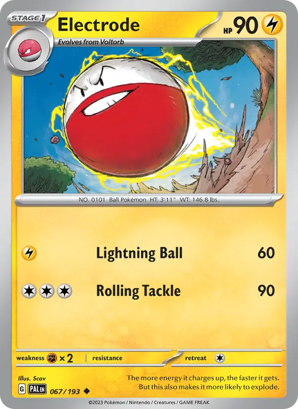 Electrode, Paldea Evolved #67