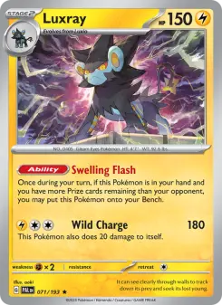 Luxray, Paldea Evolved #71/193