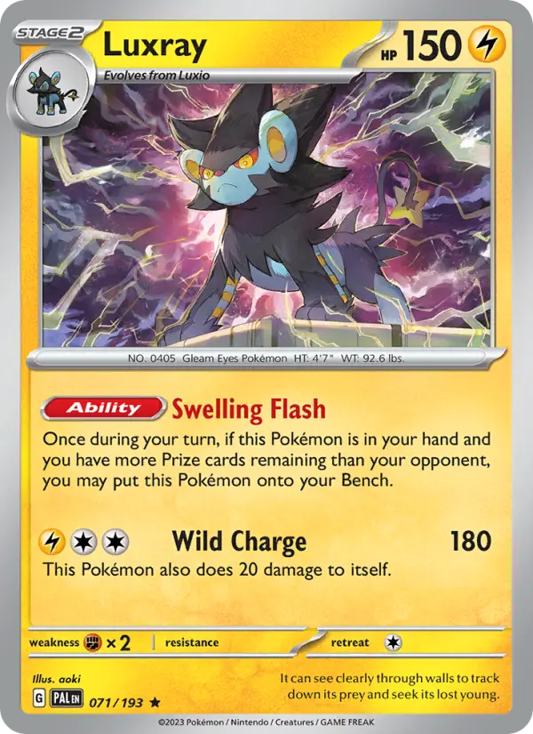Luxray, Paldea Evolved #71