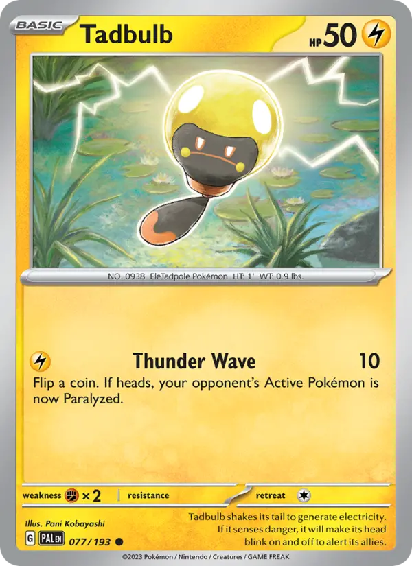 Tadbulb, Paldea Evolved #77