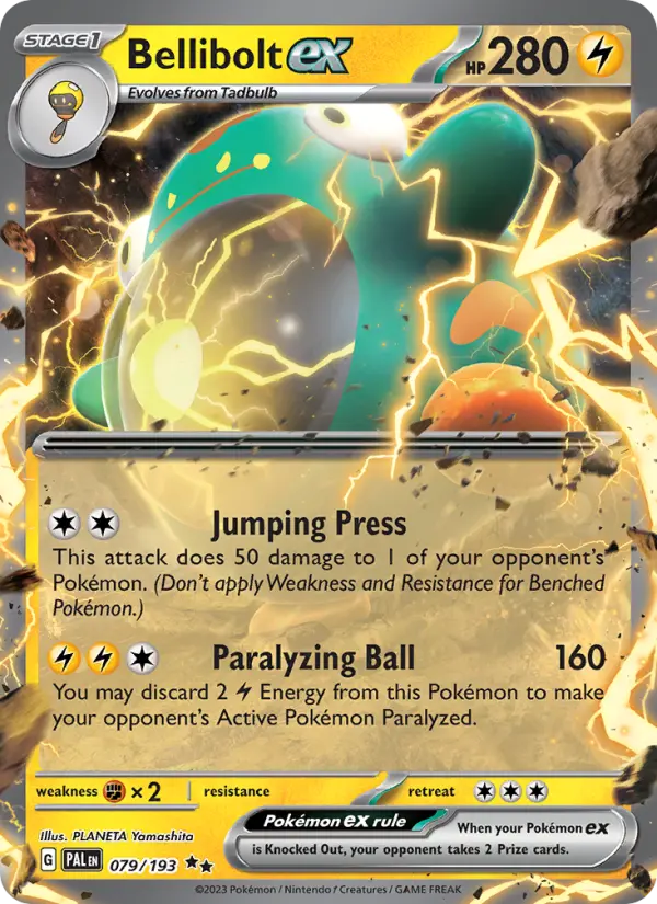 Bellibolt ex, Paldea Evolved #79