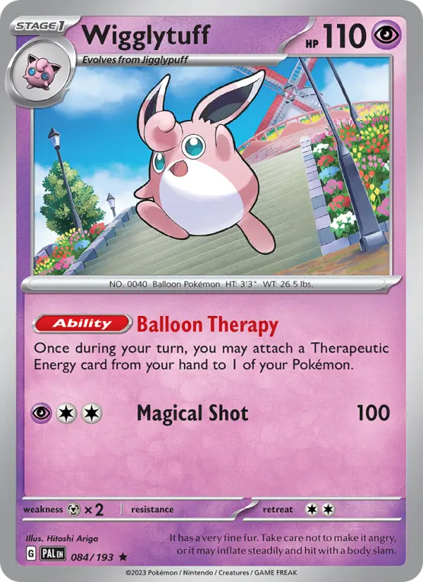 Wigglytuff, Paldea Evolved #84