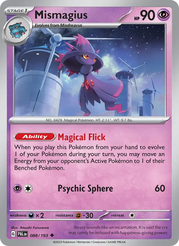 Mismagius, Paldea Evolved #88