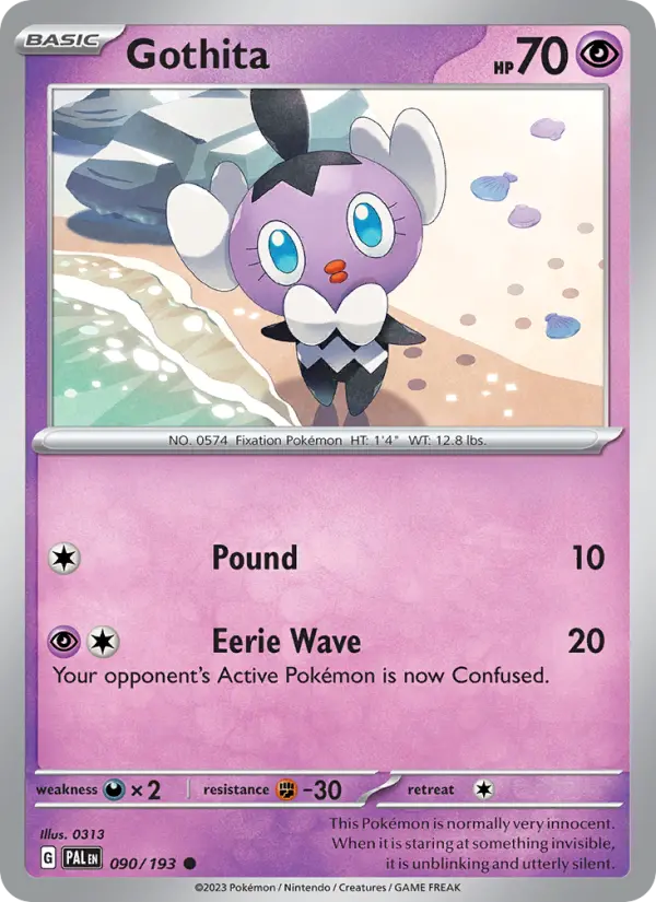 Gothita, Paldea Evolved #90