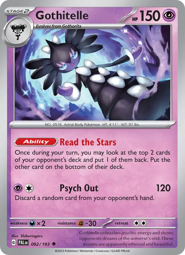 Gothitelle, Paldea Evolved #92