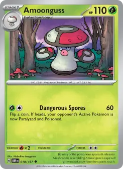 Amoonguss, Obsidian Flames #10/197