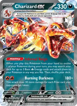 Charizard ex, Obsidian Flames #125/197