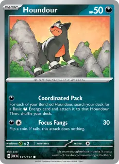 Houndour, Obsidian Flames #131/197