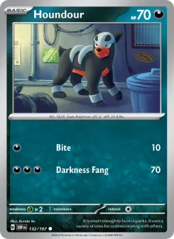 Houndour, Obsidian Flames #132/197