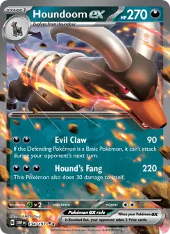 Houndoom ex, Obsidian Flames #134/197