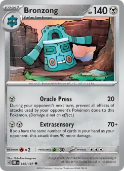 Bronzong, Obsidian Flames #145/197