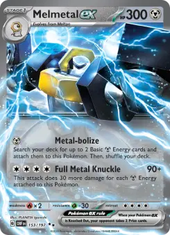 Melmetal ex, Obsidian Flames #153/197