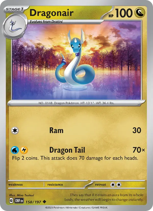 Dragonair, Obsidian Flames #158