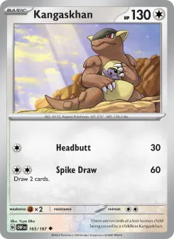 Kangaskhan, Obsidian Flames #165/197