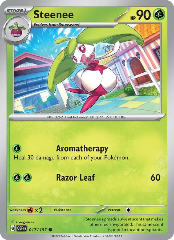 Steenee, Obsidian Flames #17