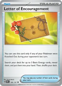 Letter of Encouragement, Obsidian Flames #189/197