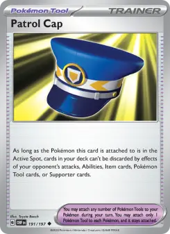 Patrol Cap, Obsidian Flames #191/197