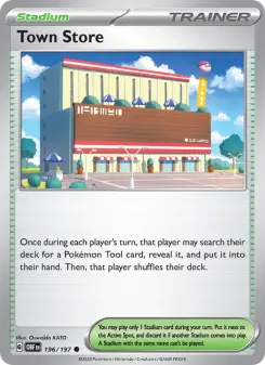 Town Store, Obsidian Flames #196/197