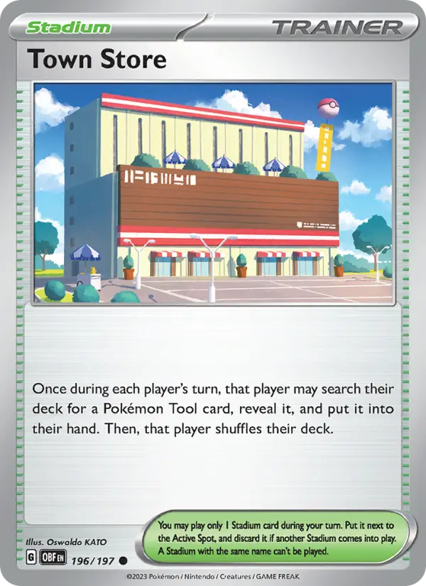 Town Store, Obsidian Flames #196