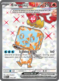 Eiscue ex, Obsidian Flames #210/197