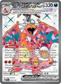 Charizard ex, Obsidian Flames #215/197