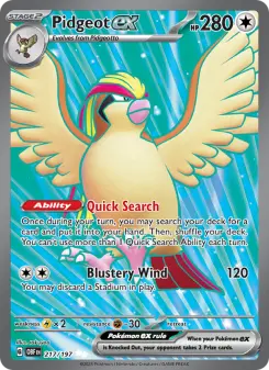 Pidgeot ex, Obsidian Flames #217/197