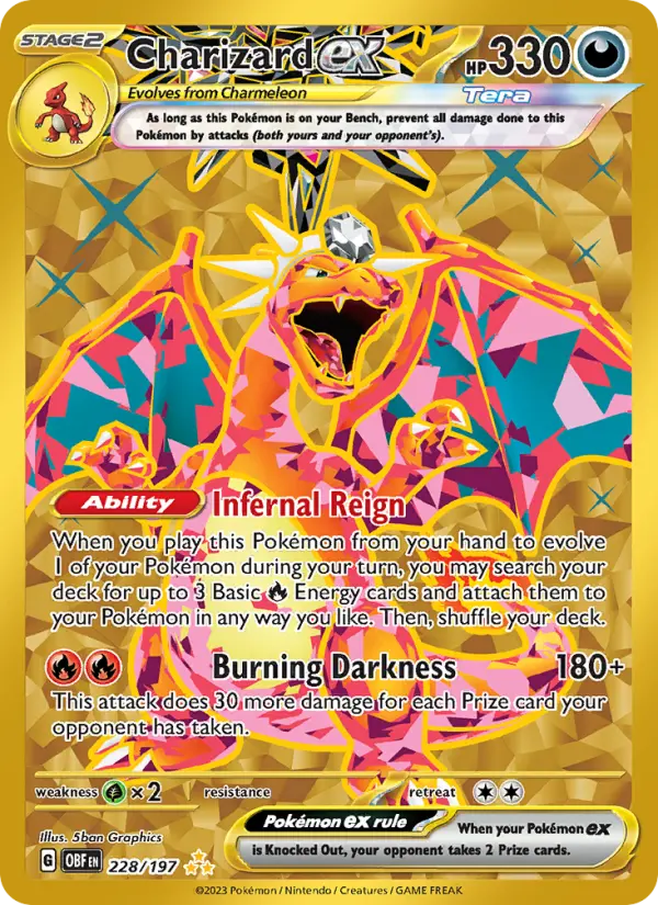 Charizard ex, Obsidian Flames #228