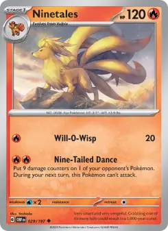 Ninetales, Obsidian Flames #29/197
