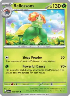 Bellossom, Obsidian Flames #3/197
