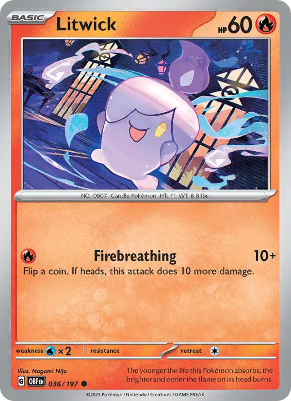 Litwick, Obsidian Flames #36