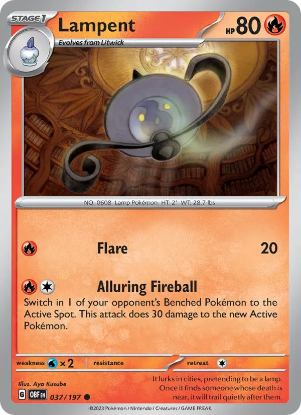 Lampent, Obsidian Flames #37
