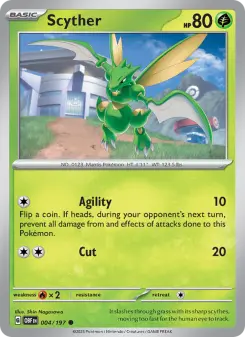 Scyther, Obsidian Flames #4/197