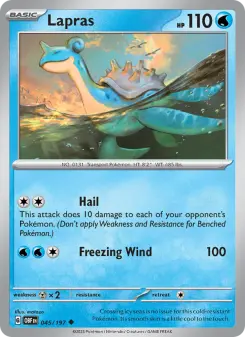 Lapras, Obsidian Flames #45/197