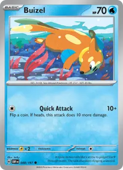 Buizel, Obsidian Flames #48/197