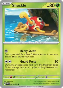 Shuckle, Obsidian Flames #5/197