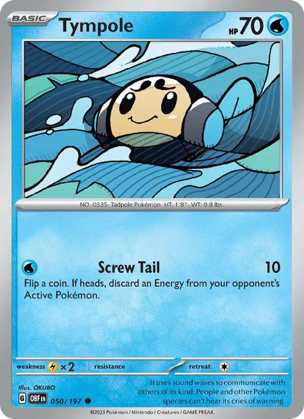 Tympole, Obsidian Flames #50