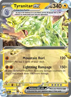 Tyranitar ex, Obsidian Flames #66/197