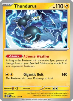 Thundurus, Obsidian Flames #70/197