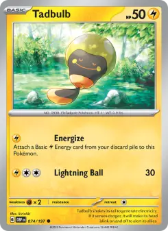 Tadbulb, Obsidian Flames #74/197