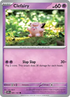 Clefairy, Obsidian Flames #81/197