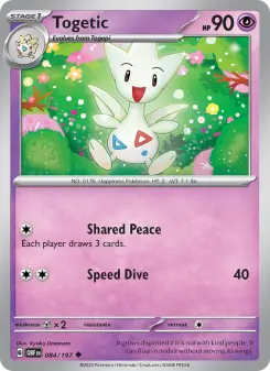 Togetic, Obsidian Flames #84/197