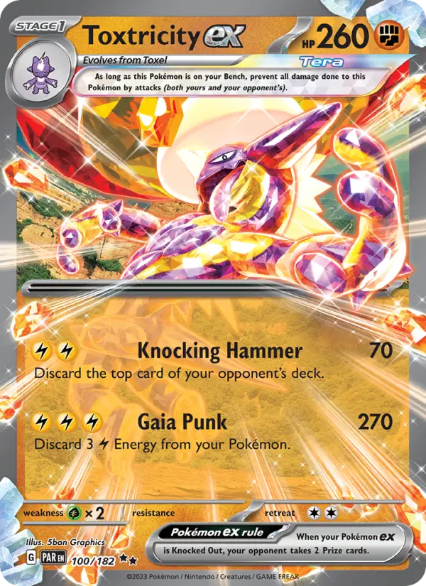Toxtricity ex, Paradox Rift #100