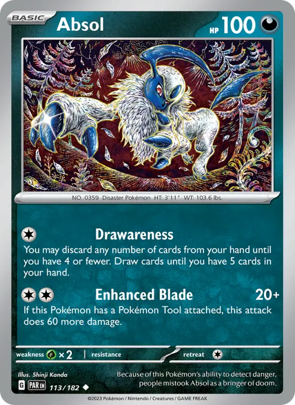 Absol, Paradox Rift #113