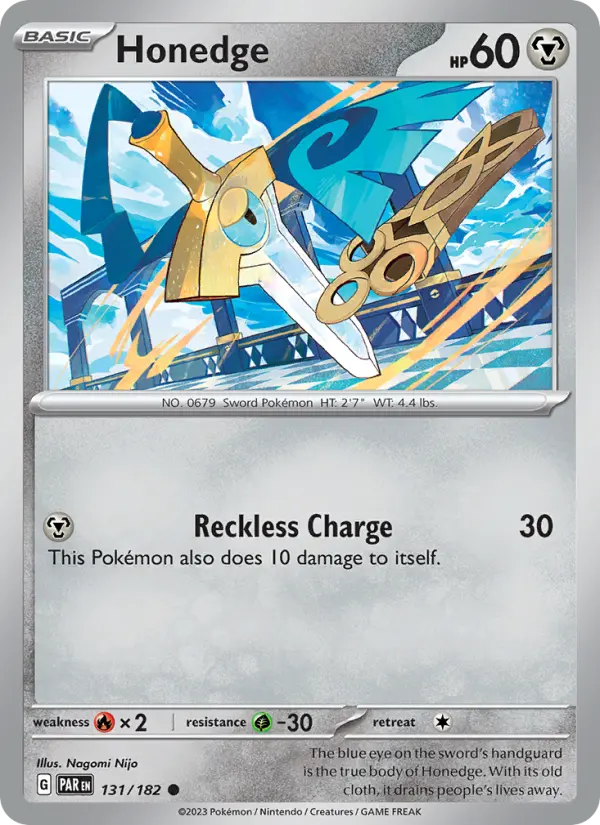 Honedge, Paradox Rift #131