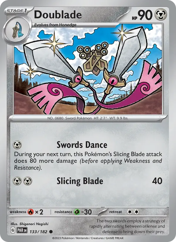 Doublade, Paradox Rift #133